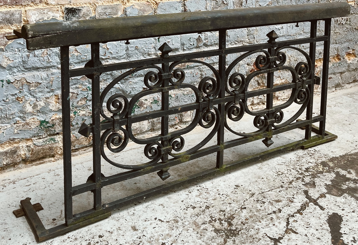 A French Scroll-work Grille